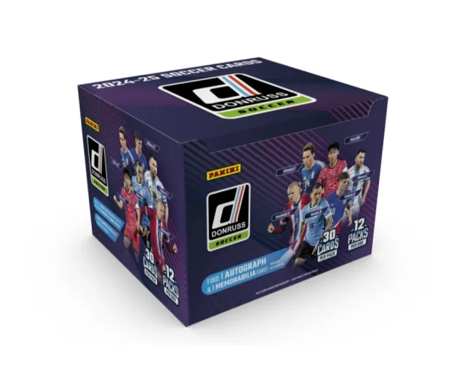 2024/25 Panini Donruss Soccer International Hobby Box Vásárold meg a Cardverse webshopban