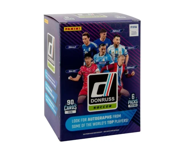 2024/25 Panini Donruss Soccer 6-Pack Blaster (Blue Cubic Parallels) Vásárold meg a Cardverse webshopban