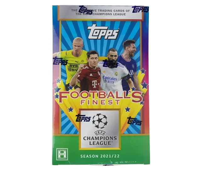 2021/22 Topps UEFA Champions League Finest Flashbacks Soccer Hobby Box Vásárold meg a Cardverse webshopban