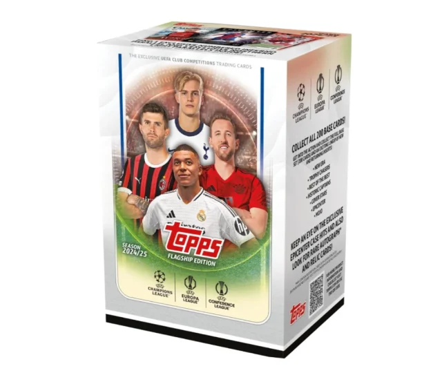 2024/25 Topps UEFA Club Competitions Soccer 7-Pack Blaster Box Vásárold meg a Cardverse webshopban