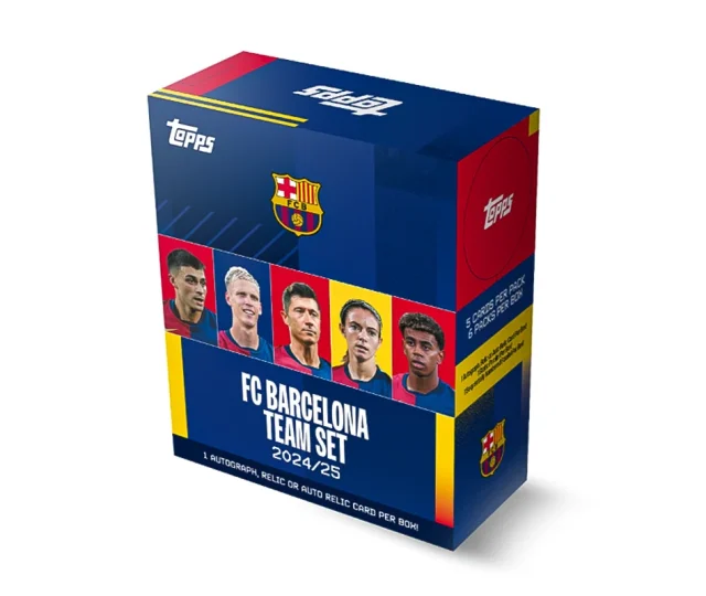 2024/25 Topps FC Barcelona Team Set Vásárold meg a Cardverse webshopban