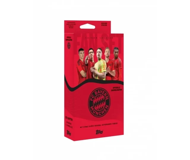 2024/25 Topps FC Bayern Soccer Fan Set Box Vásárold meg a Cardverse webshopban