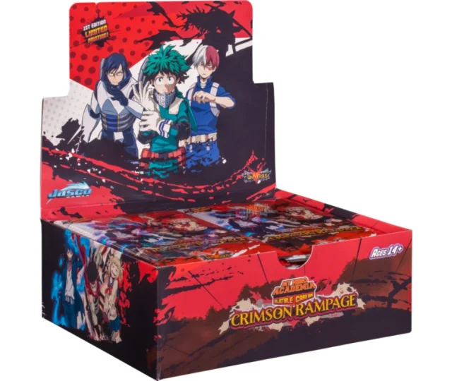 My Hero Academia CCG – Booster Display Series 02: Crimson Rampage Booster Box Vásárold meg a Cardverse webshopban
