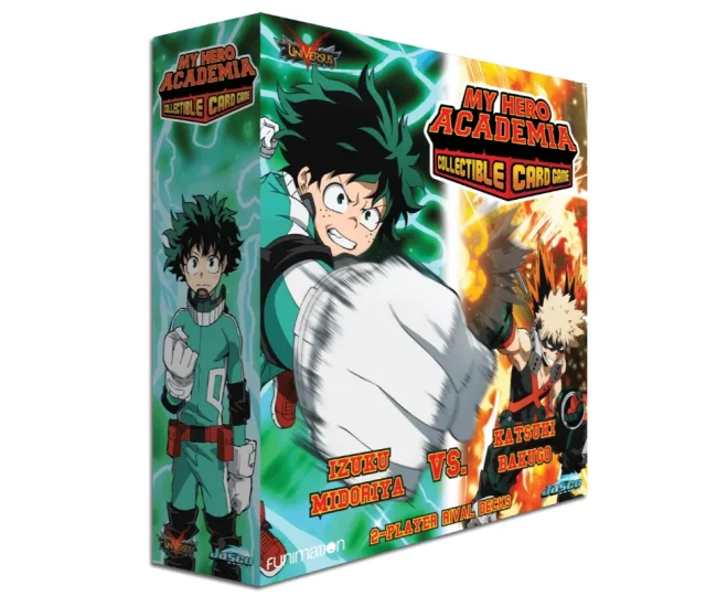 My Hero Academia CCG – Izuku Midoriya vs. Katsuki Bakugo 2 Player Rival Decks Vásárold meg a Cardverse webshopban