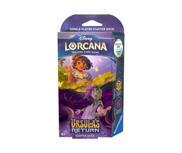 Disney Lorcana TCG – Ursula’s Return Starter Deck A (Amber, Amethyst) Vásárold meg a Cardverse webshopban