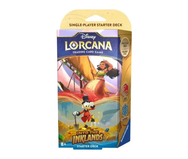 Disney Lorcana TCG – Into the Inklands Starter Deck – Ruby, Sapphire Vásárold meg a Cardverse webshopban