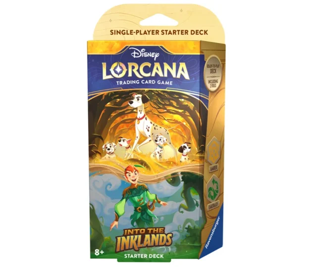 Disney Lorcana TCG – Into the Inklands Starter Deck  – Amber, Emerald Vásárold meg a Cardverse webshopban