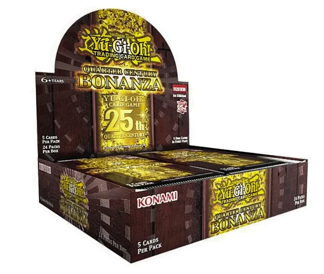 YuGiOh! – Quarter Century Bonanza Booster Display – 1st Edition Vásárold meg a Cardverse webshopban