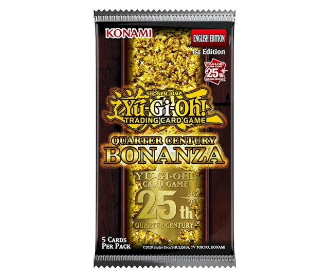 YuGiOh! – Quarter Century Bonanza Booster – 1st Edition Vásárold meg a Cardverse webshopban