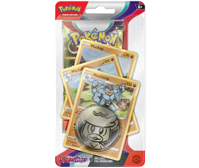 Pokemon TCG – Scarlet & Violet 1 Premium Checklane Blister Machamp Vásárold meg a Cardverse webshopban