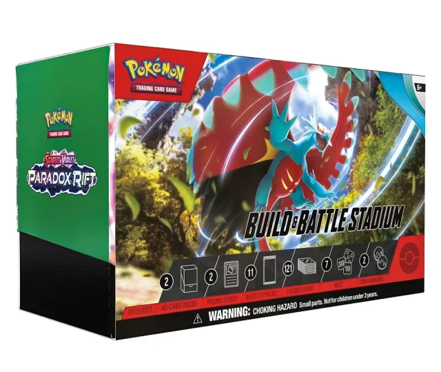Pokemon TCG – Scarlet & Violet 4: Paradox Rift Build & Battle Stadium Vásárold meg a Cardverse webshopban