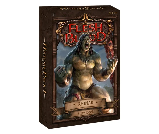 Flesh & Blood TCG – History Pack 1 Blitz Deck – Rhinar Vásárold meg a Cardverse webshopban