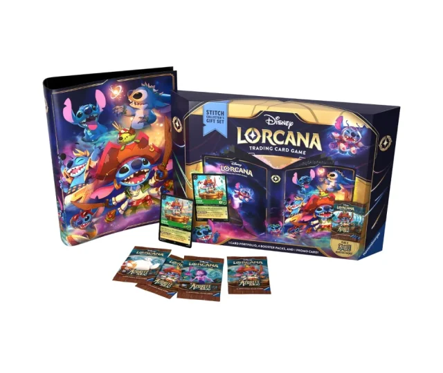 Disney Lorcana TCG – Azurite Sea Stitch Collector’s Gift Set (sérült csomagolás) Vásárold meg a Cardverse webshopban