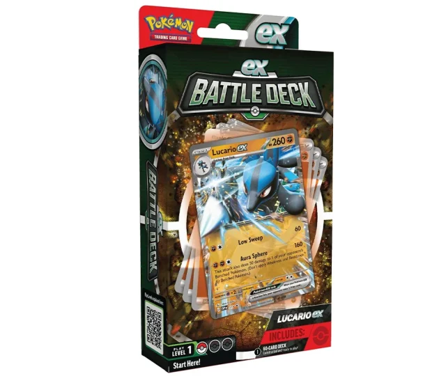Pokemon TCG – EX Battle Deck Lucario EX Vásárold meg a Cardverse webshopban