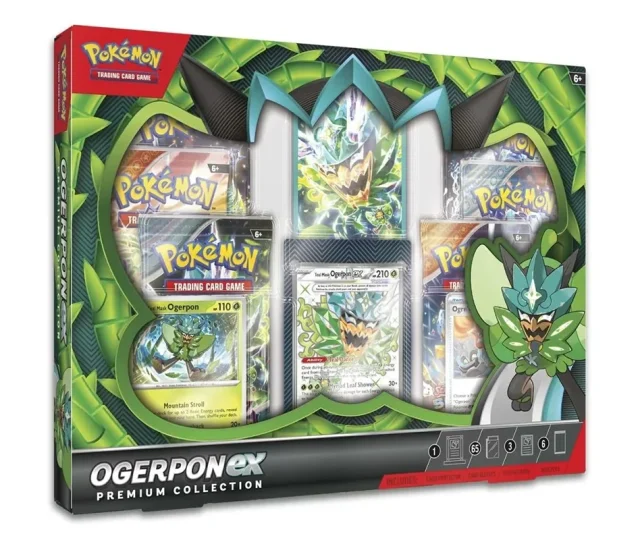 Pokemon TCG – Ogerpon EX Premium Collection Vásárold meg a Cardverse webshopban