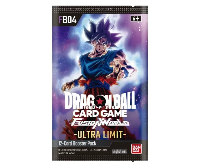DragonBall Super Card Game – Fusion World Ultra Limit (FB04) Booster Vásárold meg a Cardverse webshopban