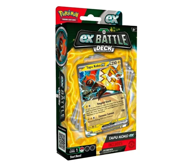 Pokemon TCG – EX Battle Deck Tapu Koko Vásárold meg a Cardverse webshopban