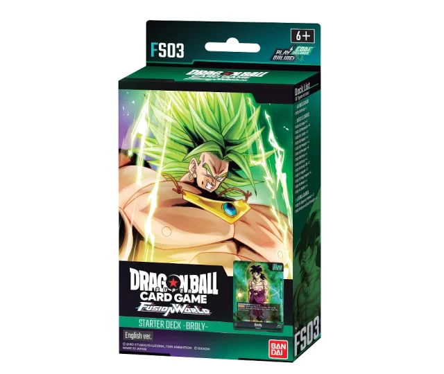 DBS Fusion World Starter Deck: Broly Vásárold meg a Cardverse webshopban