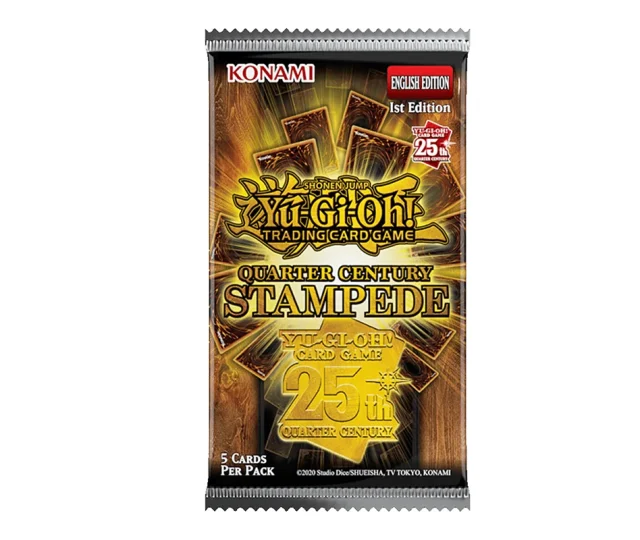 Yu-Gi-Oh! Quarter Century Stampede Booster Vásárold meg a Cardverse webshopban