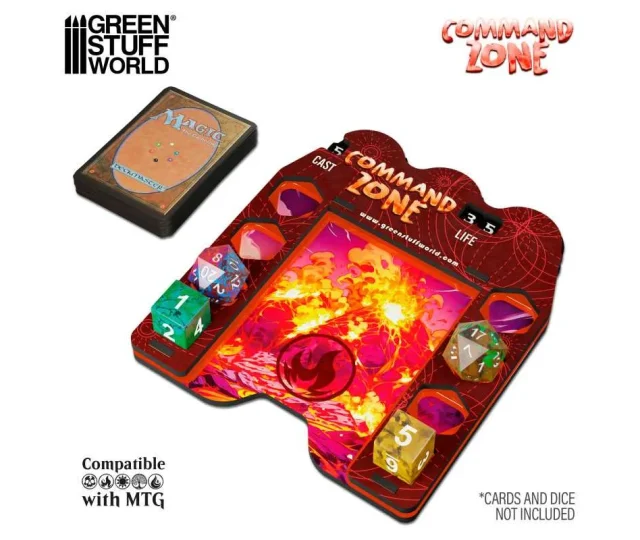 Green Stuff World – Command Zone Tray – Mountain Vásárold meg a Cardverse webshopban