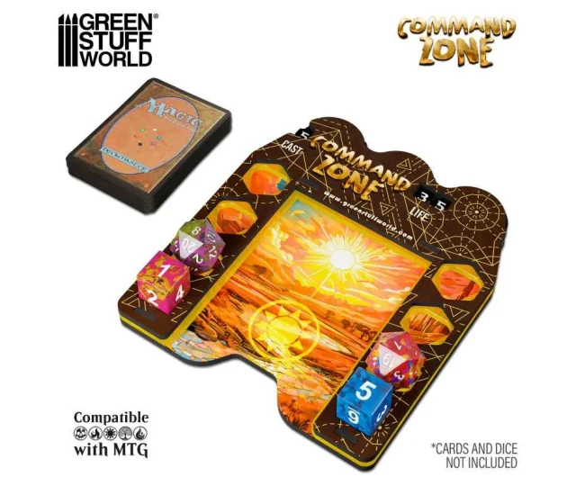 Green Stuff World – Command Zone Tray – Plains Vásárold meg a Cardverse webshopban
