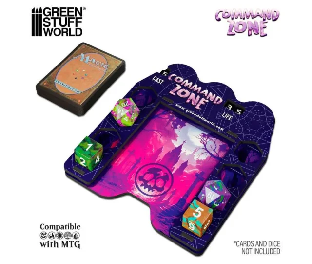 Green Stuff World – Command Zone Tray – Swamp Vásárold meg a Cardverse webshopban