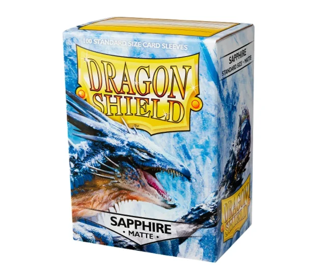 Dragon Shield – Standard Sleeves Matte (100 Sleeves) Sapphire Vásárold meg a Cardverse webshopban