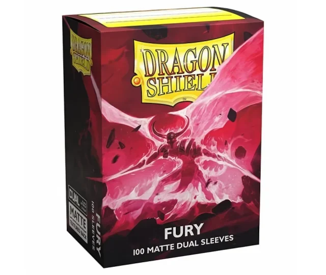 Dragon Shield – Standard Size Dual Matte Sleeves – Fury (100 darab) Vásárold meg a Cardverse webshopban