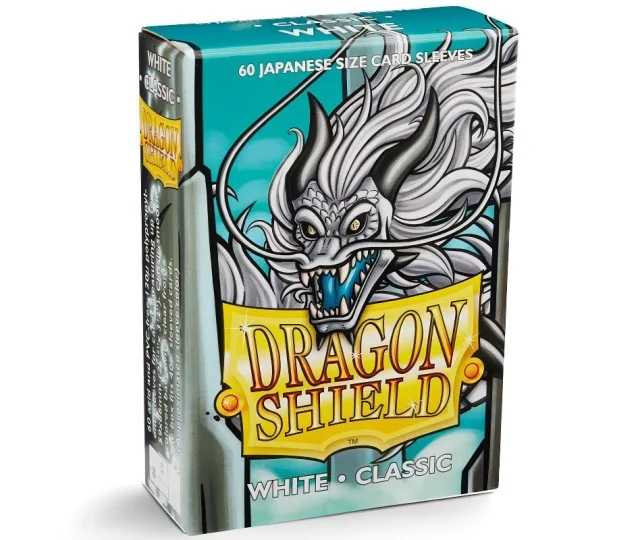 Dragon Shield Japanese Size Sleeves (60 Sleeves) – Classic White Vásárold meg a Cardverse webshopban