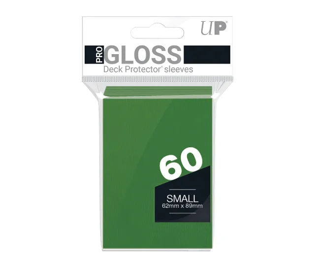 Ultra Pro – PRO-Gloss Small Deck Protector Sleeves (60) – Green Vásárold meg a Cardverse webshopban