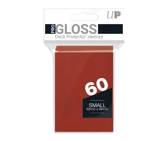 Ultra Pro – PRO-Gloss Small Deck Protector Sleeves (60) – Red Vásárold meg a Cardverse webshopban