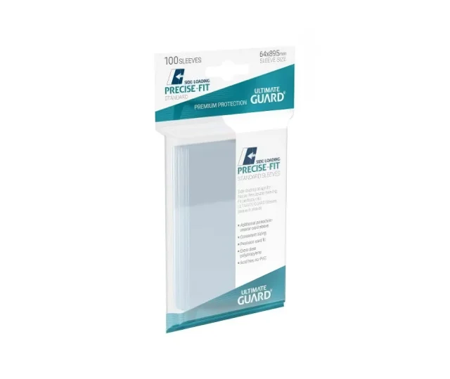 Ultimate Guard – Precise-Fit Sleeves Side-Loading Standard Size Transparent (100) Vásárold meg a Cardverse webshopban