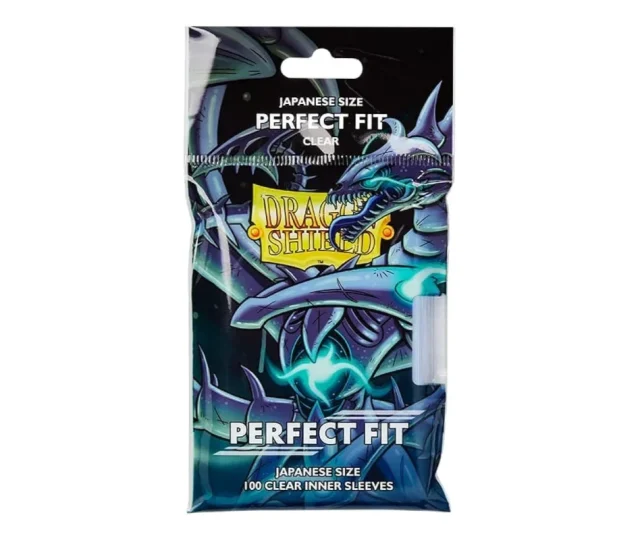 Dragon Shield – Japanese Size Perfect Fit Toploading Inner Sleeves – Clear Qyonshi (100 Sleeves) Vásárold meg a Cardverse webshopban