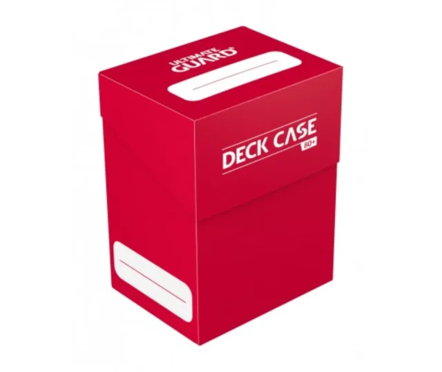 Ultimate Guard – Deck Case 80+ Standard Size – Red Vásárold meg a Cardverse webshopban