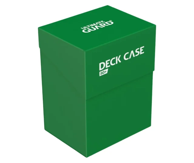 Ultimate Guard – Deck Case 80+ Standard Size – Green Vásárold meg a Cardverse webshopban