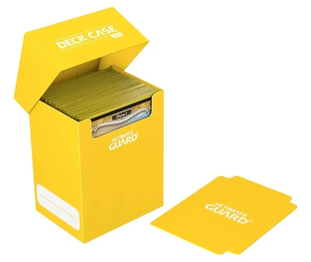 Ultimate Guard – Deck Case 80+ Standard Size – Yellow Vásárold meg a Cardverse webshopban