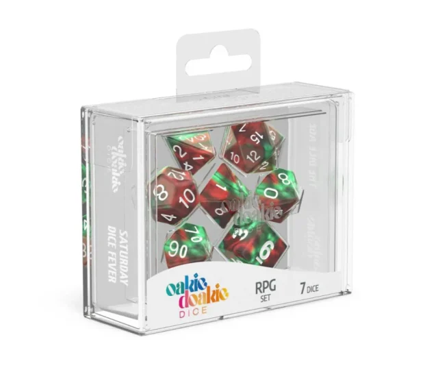 Oakie Doakie Dice RPG Set Gemidice – Bloody Jungle (7) Vásárold meg a Cardverse webshopban