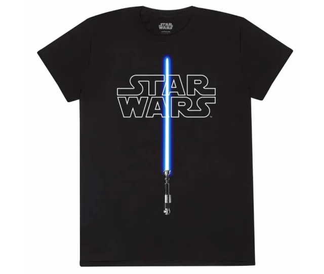 Star Wars T-Shirt Glow In The Dark Lightsaber Size L Vásárold meg a Cardverse webshopban