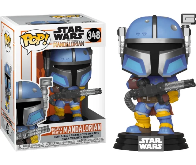 Star Wars The Mandalorian POP! TV Vinyl Figure Heavy Infantry Mandalorian 9 cm Vásárold meg a Cardverse webshopban