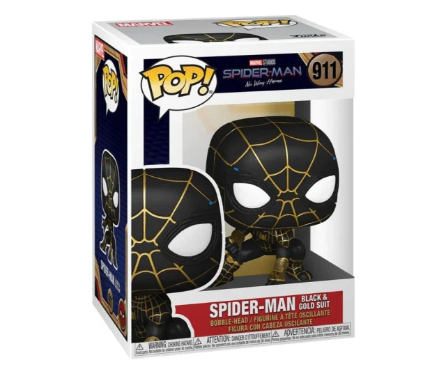 Spider-Man: No Way Home POP! Vinyl Figure Spider-Man (Black & Gold Suit) 9 cm Vásárold meg a Cardverse webshopban