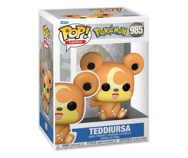 Pokemon POP! Games Vinyl Figure Teddiursa(EMEA) 9 cm Vásárold meg a Cardverse webshopban