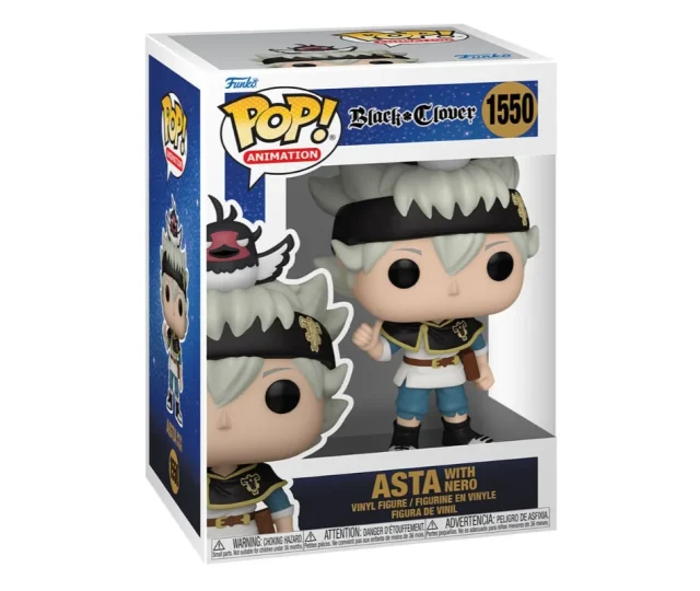 Black Clover POP! Animation Vinyl Figure Asta w/Nero 9 cm Vásárold meg a Cardverse webshopban