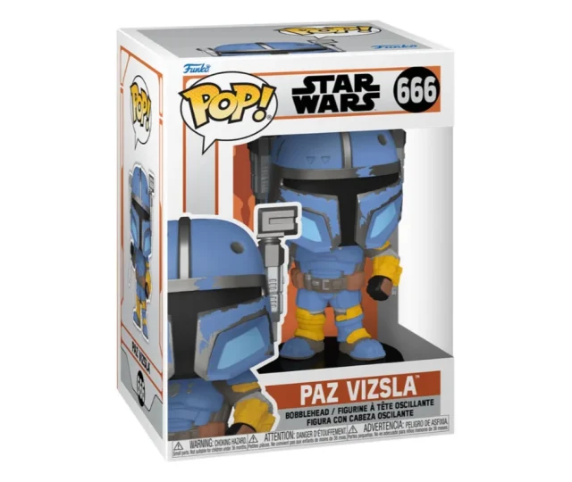 Star Wars: The Mandalorian POP! Vinyl Figure Paz Vizsla 9 cm Vásárold meg a Cardverse webshopban