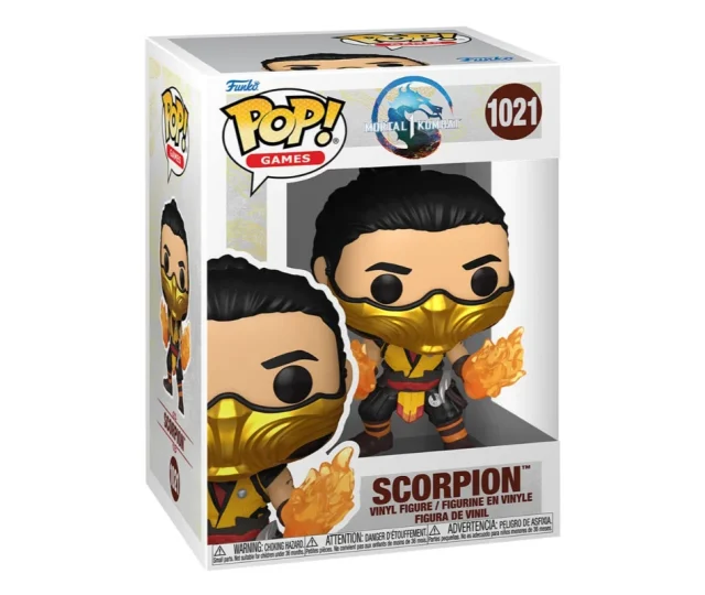 Mortal Kombat POP! Games Vinyl Figure Scorpion 9 cm Vásárold meg a Cardverse webshopban