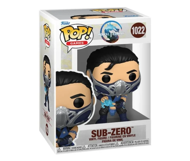 Mortal Kombat POP! Games Vinyl Figure Sub Zero 9 cm Vásárold meg a Cardverse webshopban
