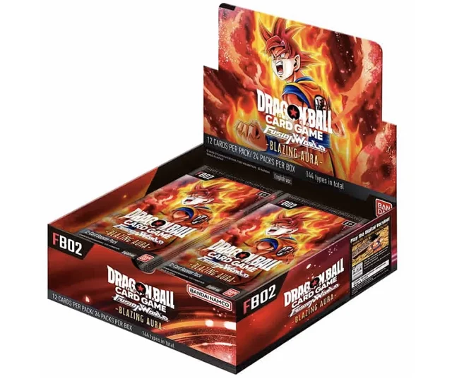 DBS Fusion World Blazing Aura (FB02) Booster Box Vásárold meg a Cardverse webshopban