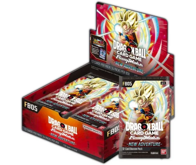 DBS Fusion World New Adventure (FB05) Booster Box Vásárold meg a Cardverse webshopban