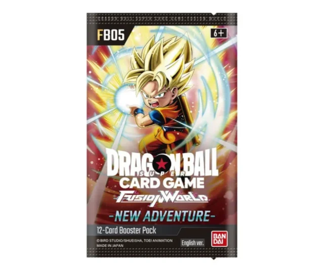 DBS Fusion World New Adventure (FB05) Booster Vásárold meg a Cardverse webshopban