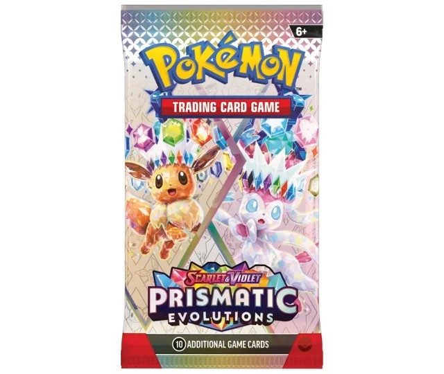 Prismatic Evolutions Booster Vásárold meg a Cardverse webshopban