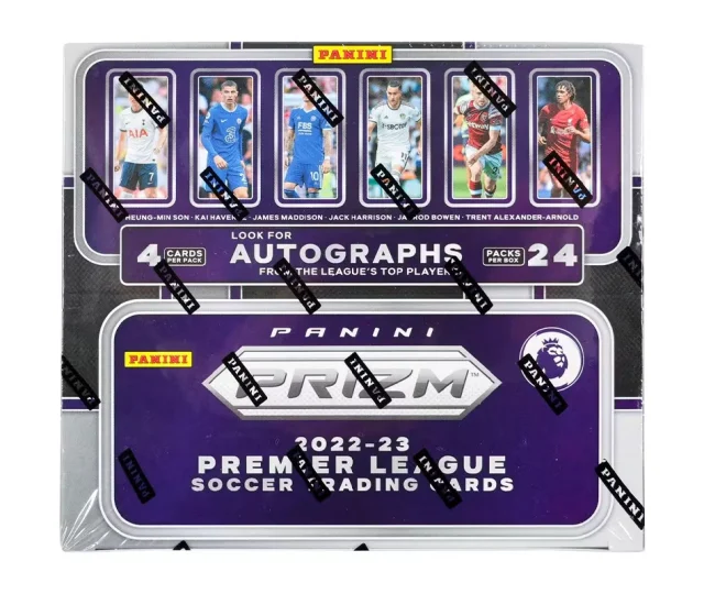 2022-23 Panini Prizm English Premier League Soccer Retail Box Vásárold meg a Cardverse webshopban